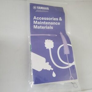 Yamaha Woodwind Instrument Maintenance Kit Cleaning Paper CorkGrease Cloth Brush